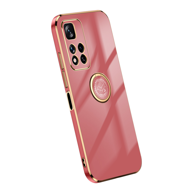 För Xiaomi Redmi Note 11 Pro Fodral Plätering Ringhållare Telefonfodral För Redmi Note 11 10 9 8 7 Pro 10S 10T 9S 9T Rak E_voghion.com