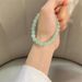 Round 2025 New Style Simple Circle Jewelry High-end Ice Clear Water Bead Bracelet For Women_voghion.com