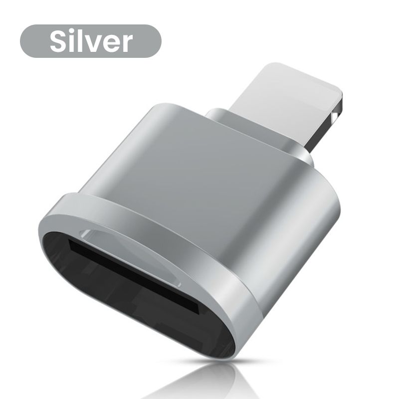 Čtečka karet pro iPhone Čtečka karet Micro SD TF Adaptér pro iOS 13 Nad systém Externí čtečka paměťových karet OTG pro_voghion.com