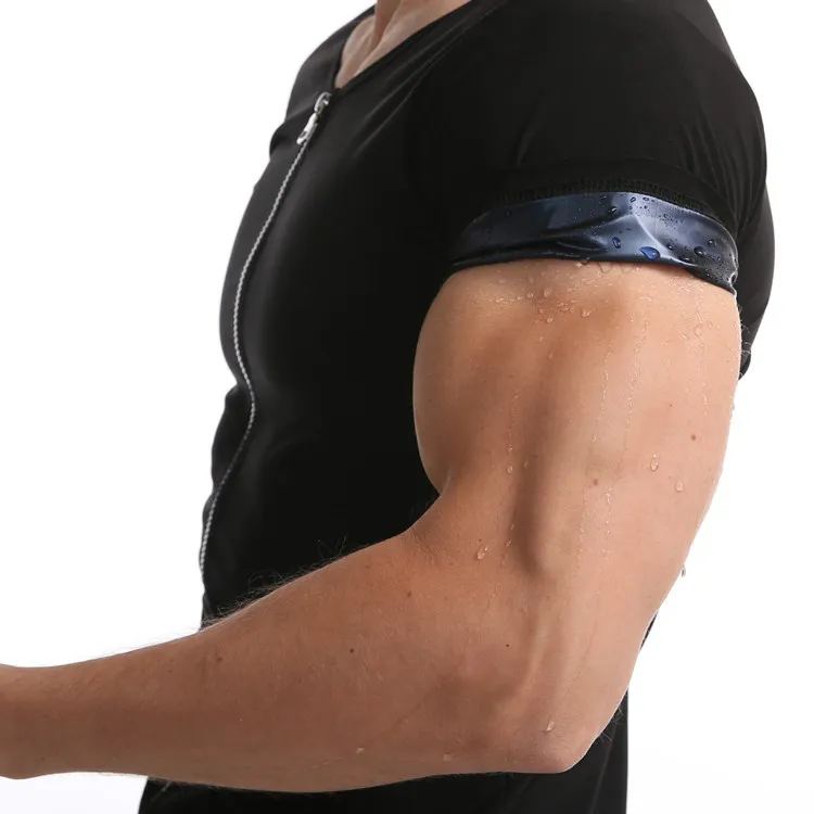 Men's sweat wear running sports tight bodybuilding fitness wear short sleeve yoga wear_voghion.com