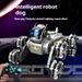 8-Wheel Stunt Robotic Dog - Gesture Control & Climbing RC Toy With Transforming Abilities (Smart Electric Robot For Kids, Remote Controlled)_voghion.com