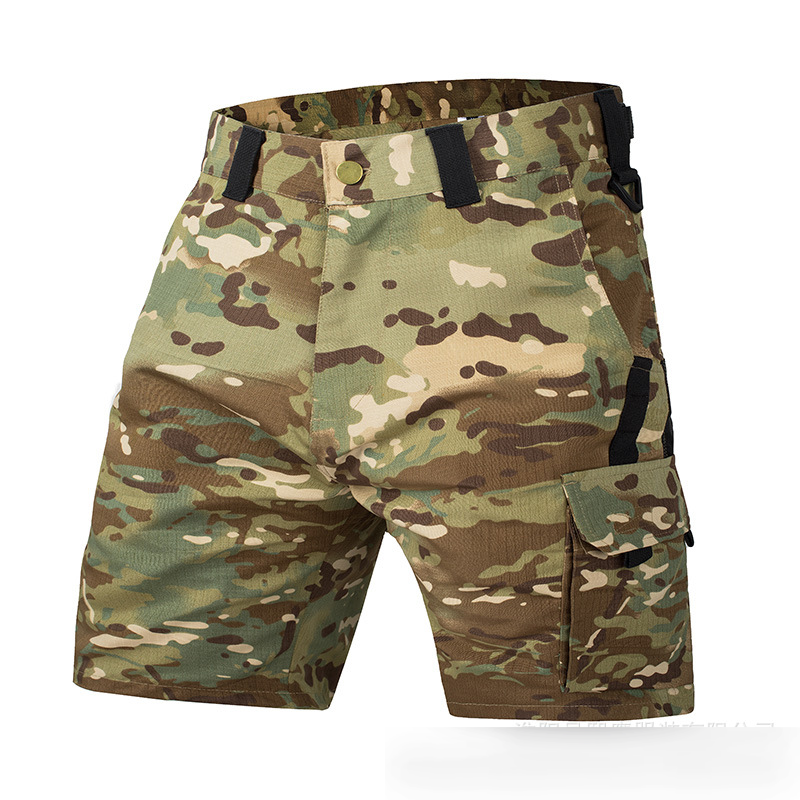 Men's Clothing Camouflage Overalls Waterproof Wear Resistant Shorts Multifunctional Commuting Shorts_voghion.com