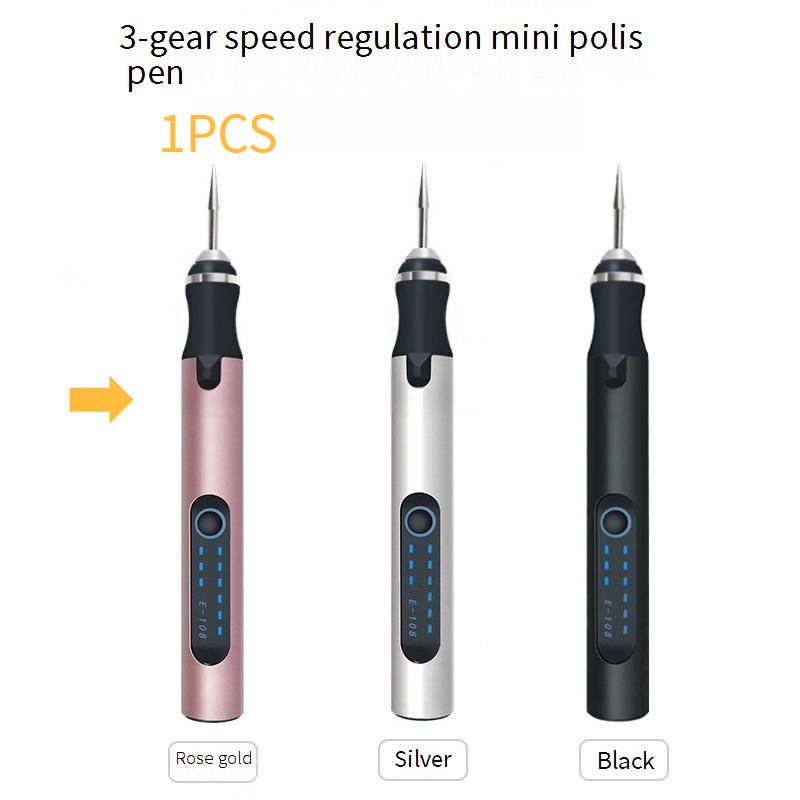 Cordless Rotary Tool Kit - 3-Speed Electric Grinder For Engraving, Polishing & DIY Crafts With Lithium Battery & Accessories​_voghion.com