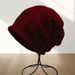 Women's Hats Autumn And Winter Wool Hat With Curled Brim Knitted Cap And Cold Hat For Women, Single Layer Thin Pile Hat To Make Your Face Look Smaller_voghion.com