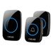300m Range Wireless Waterproof Doorbell US EU UK Plug Home Intelligent Door 60 Chimes 0-110db Cordless Ring_voghion.com
