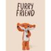 38cm Dewar Fox Adorable Plush Toy Soft Stuffed Animal Cute Birthday Girls For Gift_voghion.com