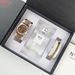 perfume Set Rainbow Di Steel Band Quartz Log Double Calendar Men's Watch Batch_voghion.com