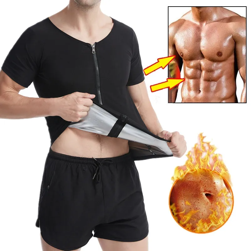 Men's sweat wear running sports tight bodybuilding fitness wear short sleeve yoga wear_voghion.com