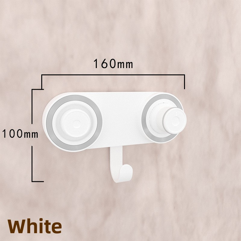​Magnetic Wall Mount For Hair Dryer - No Drill Suction Cup Holder Punch Free Bracket_voghion.com