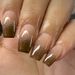 Çin tırnakları 24 adet kahverengi degradeli takma tırnaklar parlak simli tırnaklar tırnaklara baskı uygulayın Tırnak_voghion.com