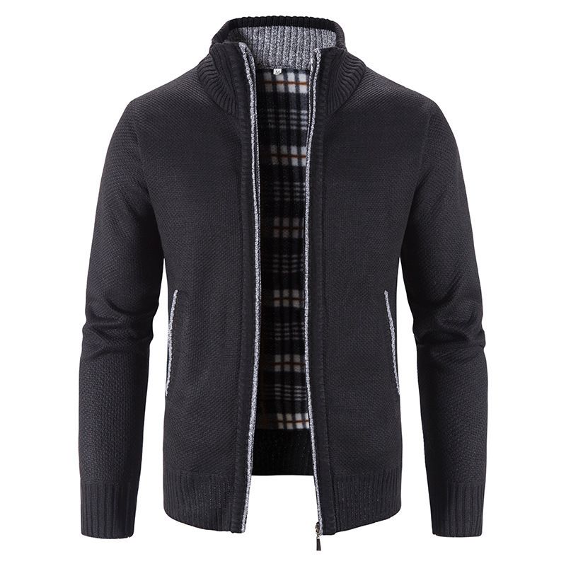 Nieuwe heren herfst en winter gebreid vest groot formaat plus fluwelen dikke trui vest fabrikanten groothandel_voghion.com