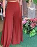 2025 Letní ležérní oblekové kalhoty ZANZEA Elegantní OL Dámské široké kalhoty Capris Jednobarevné kalhoty Nadměrné vysoké pasové kalhoty Palazzo_voghion.com