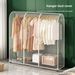 Clear PEVA Waterproof Garment Bag - Hanging Dust Cover For Clothes Dresses & Coats Wardrobe Storage Protector_voghion.com