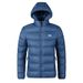 Men's Lightweight Short Puffer Jacket With S Letter Print, Casual Zip Up Hooded Coat For Men, Minimalist Style, Fall Winter 2025_voghion.com