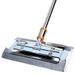 Heavy-Duty Clamp Mop – Extra Large Microfiber Pad For Floors & Hardwood (Steel Clamp, Includes Squeegee & 1-5 Reusable Pads)_voghion.com