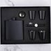 Factory Direct Supply Stainless Steel Portable 7oz Small Customizable Logo Gift Wine Flask Set EVA_voghion.com