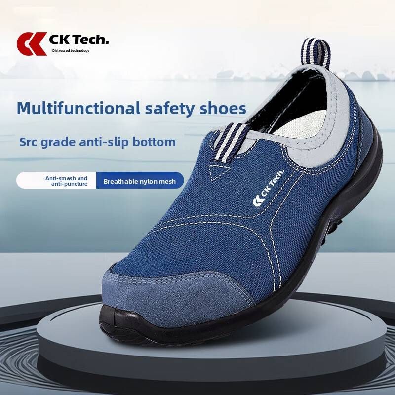 Industrial-Grade Steel Toe Boots With Kevlar Anti-Puncture Sole - Heavy Duty Work Shoes For Construction, Warehouse & Hazardous Environments_voghion.com