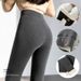 Women's High-Waisted Fleece-Lined Thermal Leggings - Ultra Thick Winter Pants With Stretchy Comfort, Plus Size Available In Black & Dark Grey_voghion.com