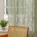 Modern Simple Green Window Screen Summer Fresh Light Transmitting Lace Embroidered Window Screen Balcony Bedroom Finished Product_voghion.com