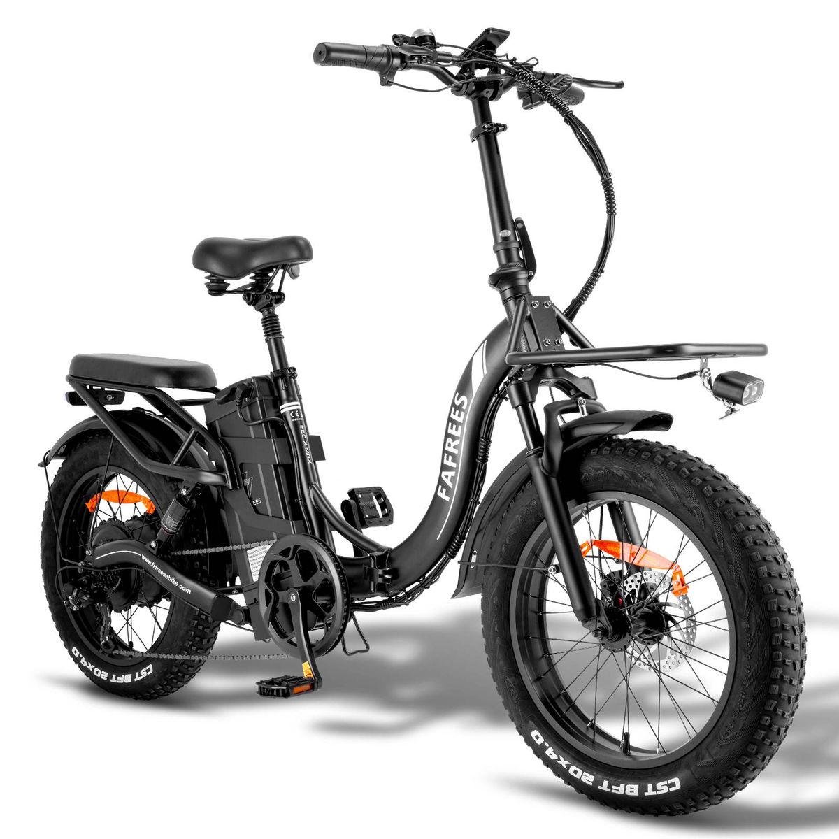 Fafrees F20 X-Max Elektrofahrrad 20 * 4,0 Zoll Fettreifen 750W bürstenloser Motor 48V 30AH Batterie_voghion.com