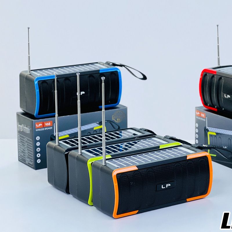 Creative solar radio 2-in-1 household outdoor portable subwoofer Bluetooth speaker_voghion.com