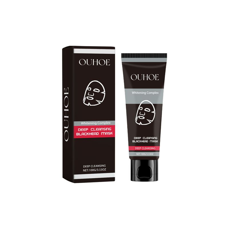 Bamboo Charcoal Deep Cleansing Mask, Deep Cleansing Hydrating Moisturizing Applying Mud Gentle Skin Care Mask_voghion.com