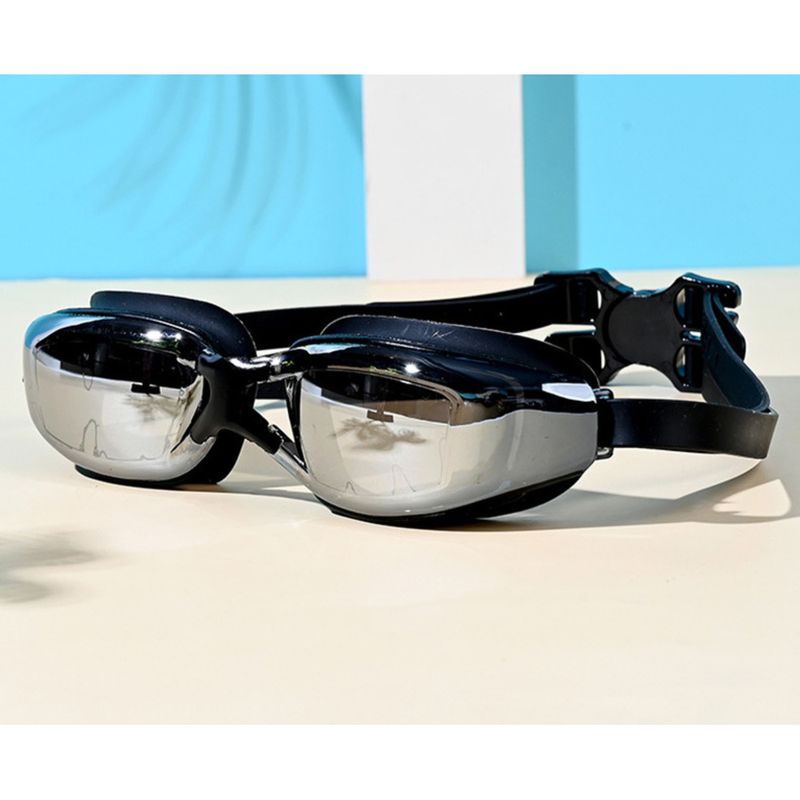 Adult Goggles Unisex Non-Prescription Electroplated Waterproof Anti-Fog HD Sun Protection Comfortable Professional_voghion.com