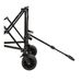 Collapsible Foldable Extended Wagon,480lbs Weight Capacity, Heavy Duty Folding Utility Garden Cart With Big All-Terrain Beach Wheels & Drink Holders,Side Pocket And Brakes, Black_voghion.com