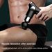 Mini Gun Hand Held Muscle Deep Tissue Massager Digital Impact Body Relaxation Device Recarregável com 4 Cabeças de Massagem_voghion.com