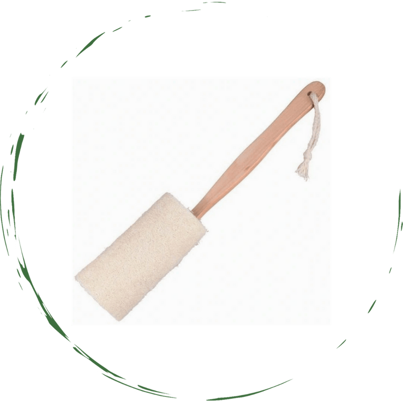 Natural Loofah Bath Brush / Exfoliating_voghion.com