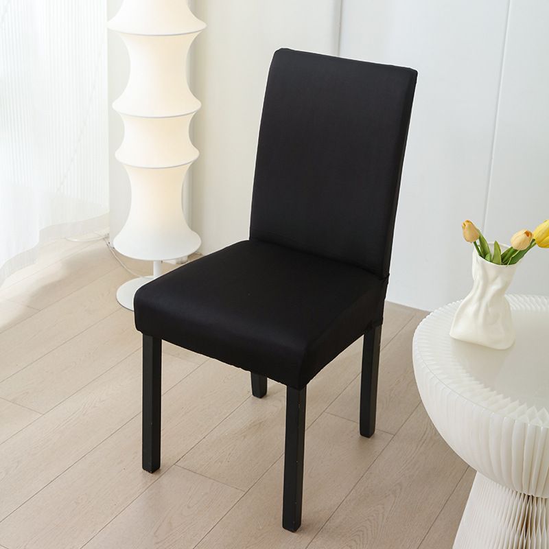 Elastische, wasserdichte Stuhlhussen aus Milchstoff – Universell passend für Zuhause, Büro und Restaurant – Unifarben_voghion.com