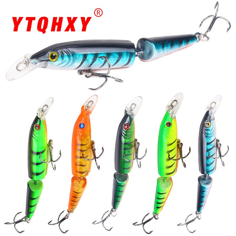 Przynęta dwusekcyjna twarda przynęta 9g/10,5cm symulacja huśtawki przynęta Minnow twarda przynęta przynęta_voghion.com