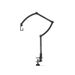 Outdoor multifunctional adjustable metal long arm portable folding desk holder, camping lamp holder_voghion.com