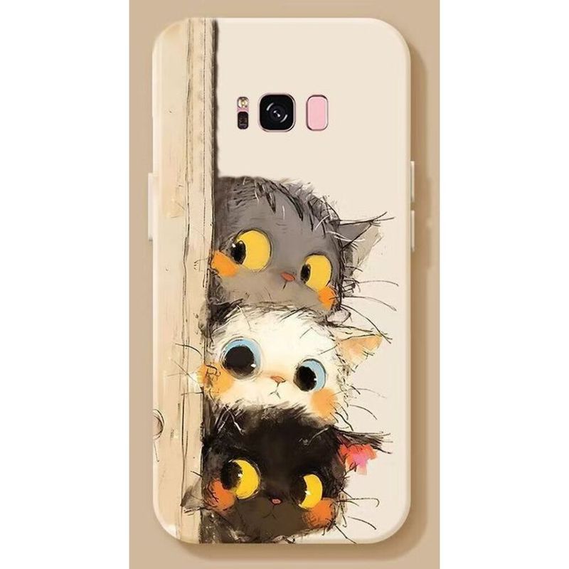 Samsung S8 (3G) Handyhülle, gebogener Bildschirm, 3G, alte Version, Galaxy S8+, vollständiger Kantenschutz, Unisex, Anti-Drop_voghion.com