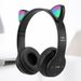 Wireless Glow Light Bluetooth-Compatible Helmets Stereo Bass Over-Ear Headsets Sports Headphones For Kids And Adult_voghion.com