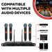 5 Core Wireless Microphones 8 Channel Dynamic Karaoke Professional UHF Singing Mic System Handheld Cordless Microfonos Inalambricos for Singer DJ Chur_voghion.com