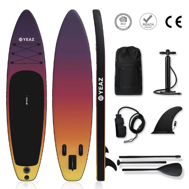 PVC Hot-Selling SUP Inflatable Surfboard Outdoor Special YEAZ Racing Indoor Paddle Board_voghion.com