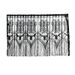 Halloween Lace Decorations – Bat & Skull Pattern Coffee Curtain, Lamp Shade, Party Decor – 150×52cm Polyester For Spooky Elegant Ambiance_voghion.com