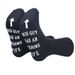 THE GUY HAS AN AWESOME WIFE FUZZY Pure Cotton Letter Anti Slip Adhesive Socks_voghion.com