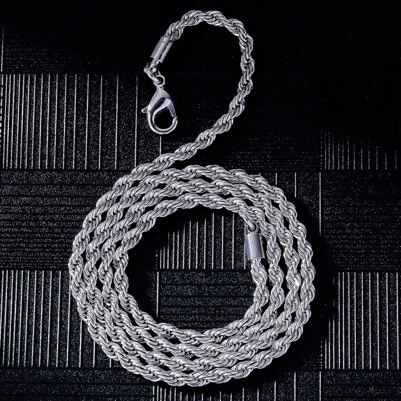 Punk Hip-Hop Wolf Head Lion Head Necklace Pendant Men's Collarbone Chain Trendy Brand All-Match Personalized Accessories_voghion.com