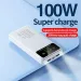50000 mAh Duża pojemność 100 W Szybkie ładowanie Przenośna ładowarka Power Bank do iPhone'a Huawei Samsung_voghion.com