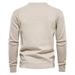 Man's clothing Men's cotton sweater Men's sweater pullover solid color sweater for men_voghion.com