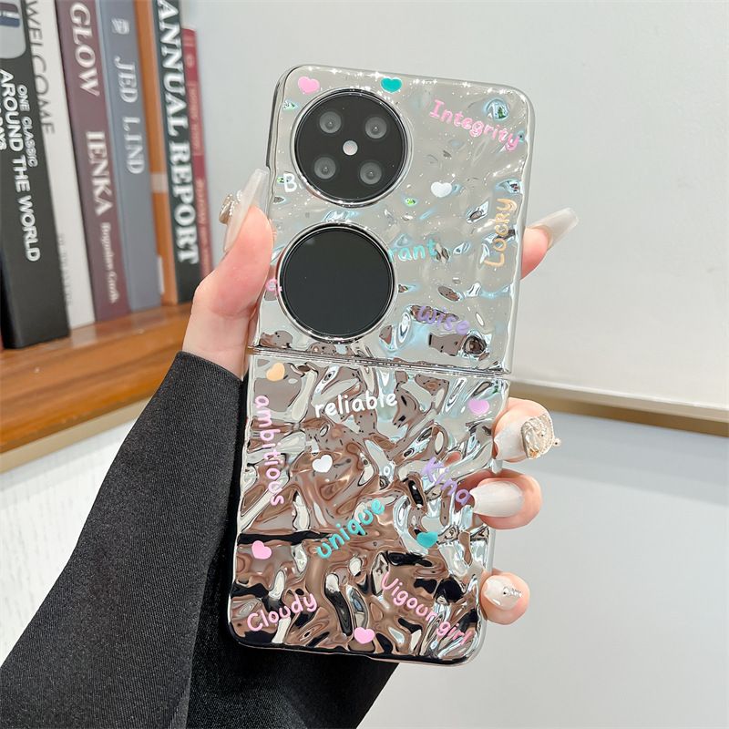 Huawei P50 kabatas tālruņa korpusam kroku pilnekrāna angļu valodas pocket2 saliekamā aizsargmaciņa rokassprādze_voghion.com
