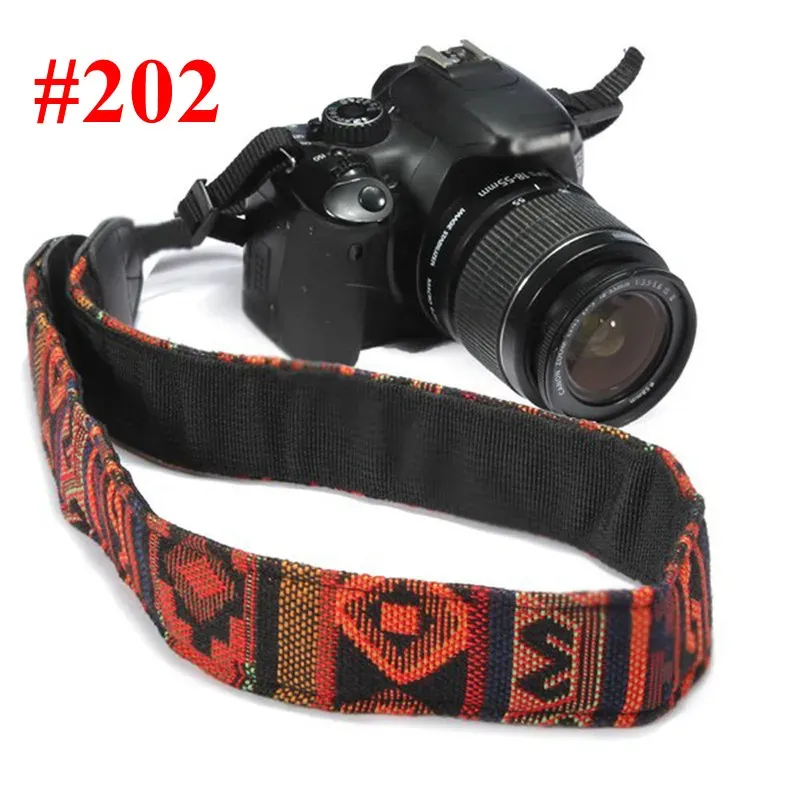 Tracolla universale regolabile per fotocamera Nikon Canon Sony Olympus, morbida e imbottita in cotone, per fotocamere DSLR SLR_voghion.com