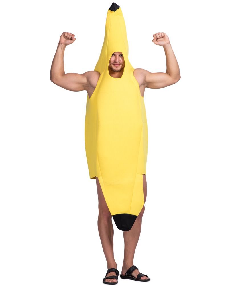 Halloween Banana jumpsuit men's clothing can be worn directly_voghion.com