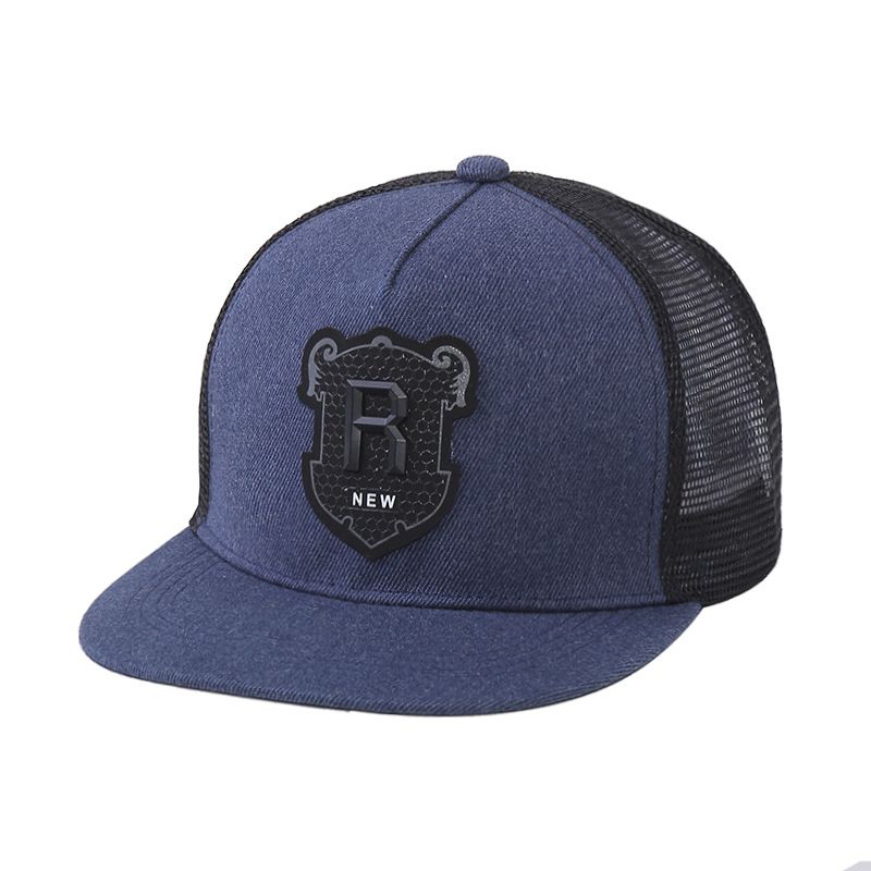 Casquette plate à bord droit hip-hop pour hommes et femmes, casquette de baseball de danse en plein air, casquette à dôme inversée_voghion.com