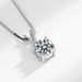 Two Carat Moissani Diamond Women's Color Protection Accessory, Full Diamond, Fashionable And Versatile Necklace,_voghion.com