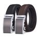 Cinturón de cuero de moda para hombre con hebilla automática: moderno y versátil para un estilo juvenil._voghion.com