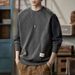Pulse Pulse Stylish Plus Size Ins Style Shirt Youth Sweatshirt Spring Autumn Base Layer Men's Hot-Selling National Trend Loose Long_voghion.com