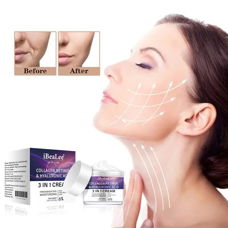 IBeaLee3in1 Anti Wrinkle face cream Repairing, Moisturizing, Lightening, Fine and Soft Lines_voghion.com